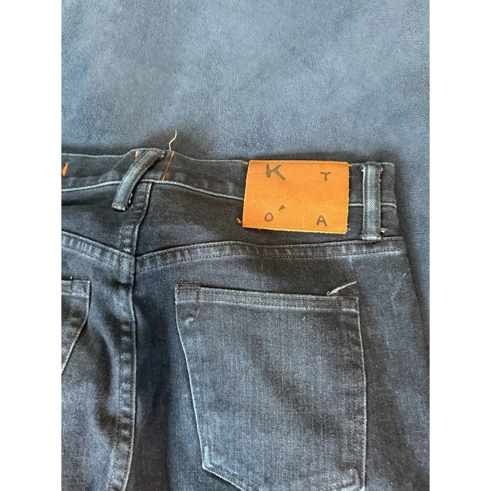Hiroshi Kato Selvedge Denim Jeans Sz (30x31) Dark Wash Premium Made In USA